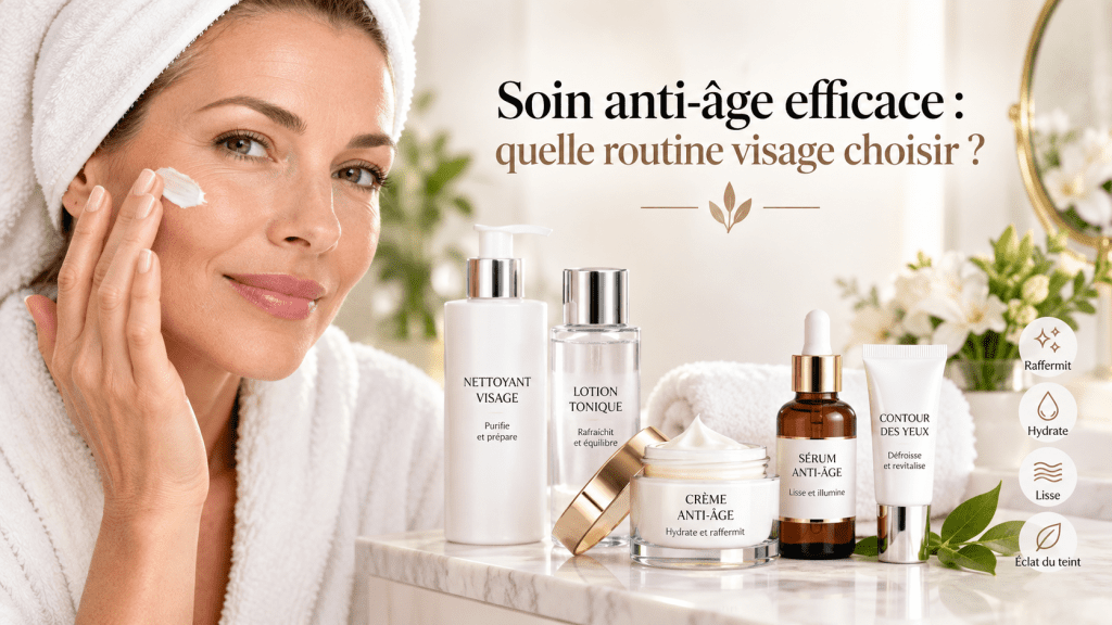 Soin anti-âge efficace : quelle routine visage choisir ?