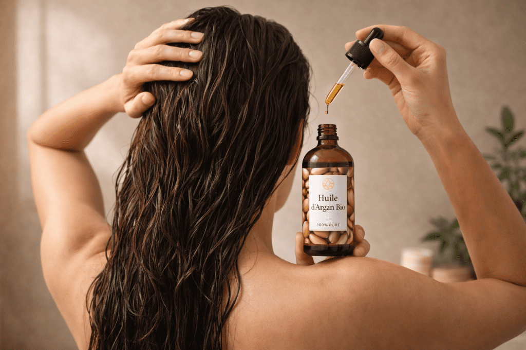  Les bienfaits de l'huile d'argan capillaire  