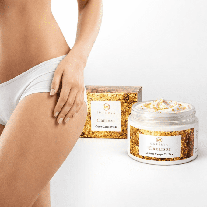 Crème Corps Or 24k - Soin Luxe 250ml