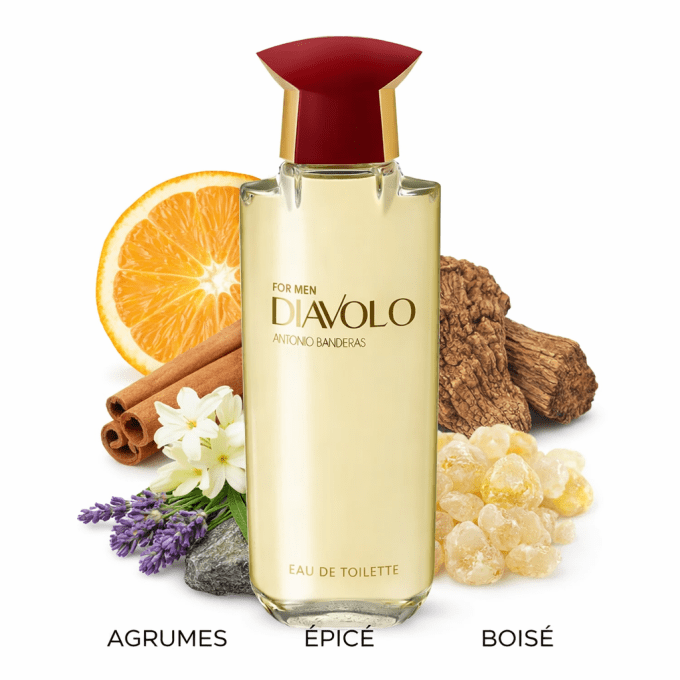 Parfum Homme ANTONIO BANDERAS Diavolo Man EDT 100ml