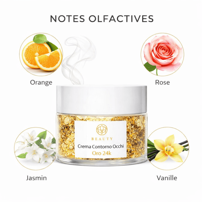 Crème Contour Des Yeux Or 24k - 30ml