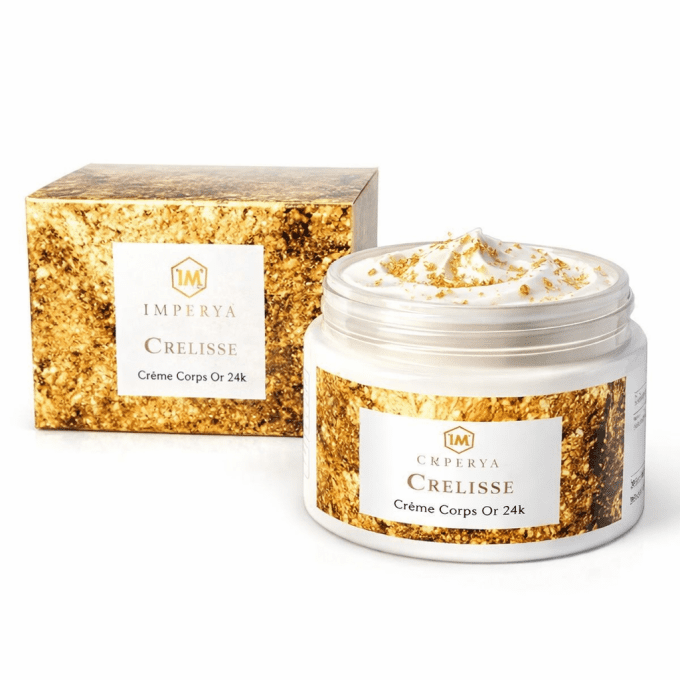 Crème Corps Or 24k - Soin Luxe 250ml