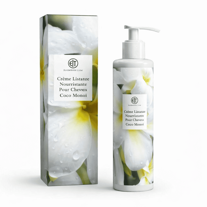 Crème Lissante Nourrissante Pour Cheveux Coco Monoi - 250ml