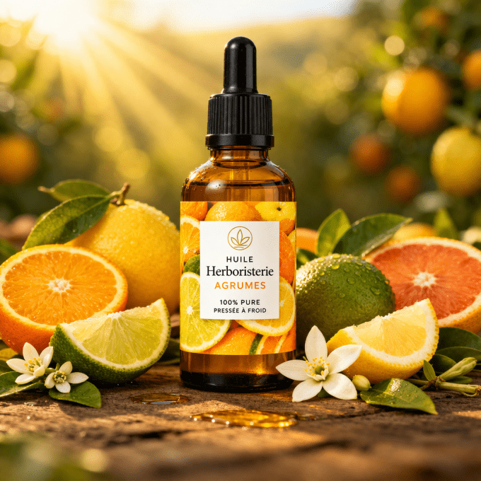 Huile Herboristerie Agrumes - 100ml