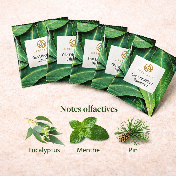 Huile Balsamique Aux Plantes En Dose Unique - 5ml (x5)