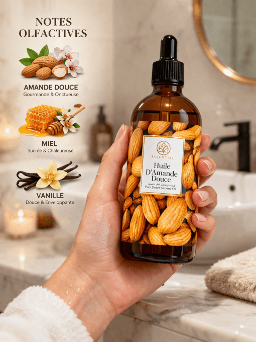 Huile D'amande Douce 100% Pure - 100ml