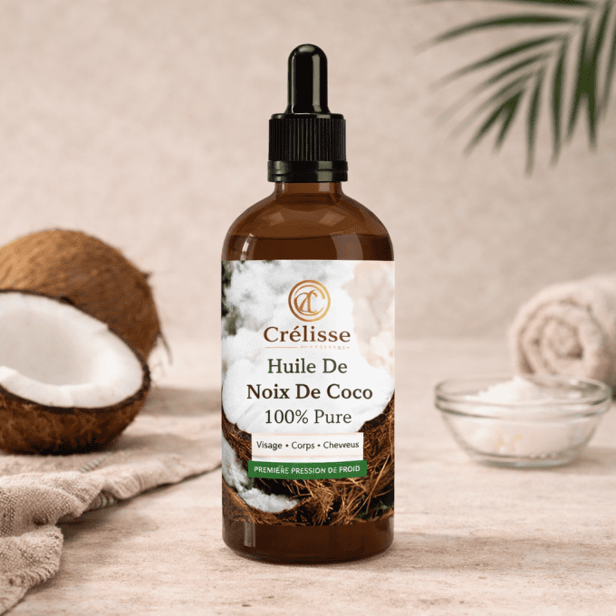 Huile De Noix De Coco 100% Pure - 100ml