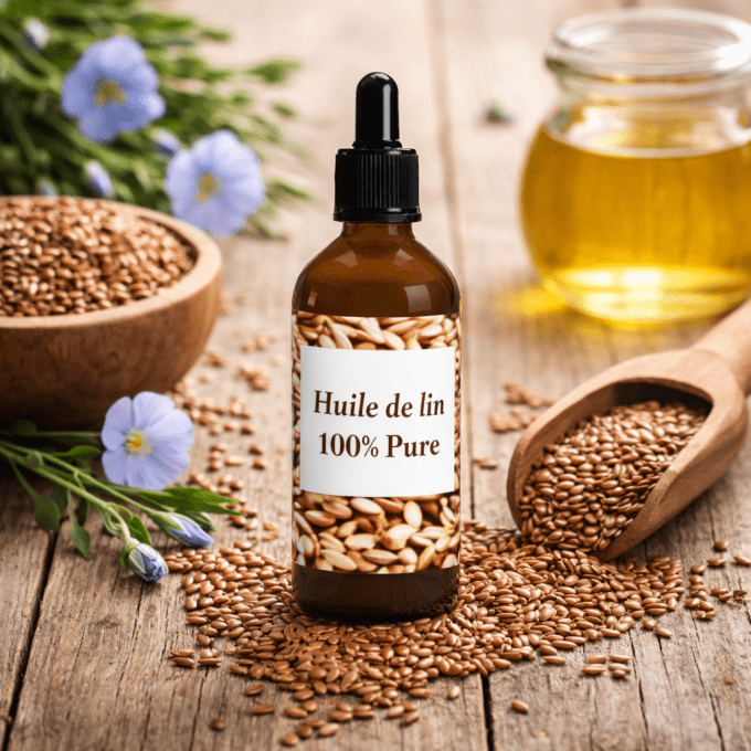 Huile De Lin 100% Pure - 100ml