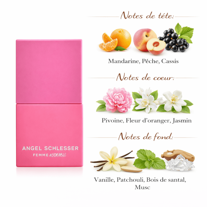 Parfum Femme Angel Schlesser Femme Adorable EDT 50ml