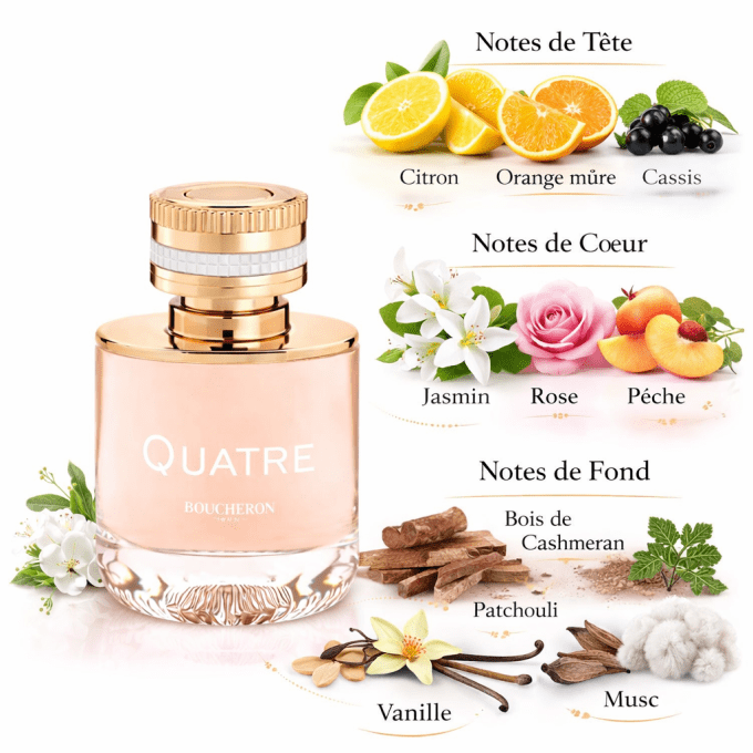 Parfum Femme Boucheron Quatre EDP 50ml