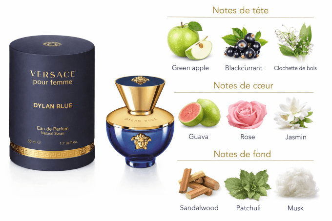 Parfum Femme Dylan Blue VERSACE EDP 50ml