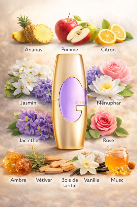 Parfum Femme Guess Gold EDP 75 ml