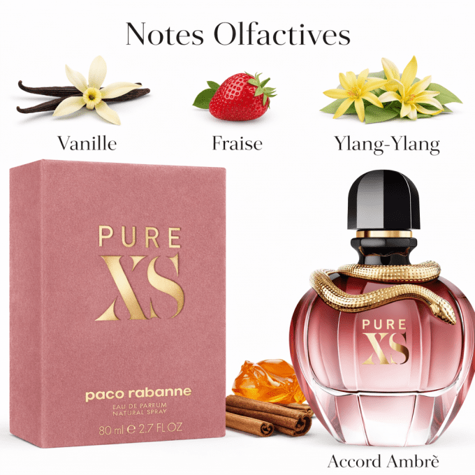 Parfum Femme Pure XS PACO RABANNE EDP 80ml