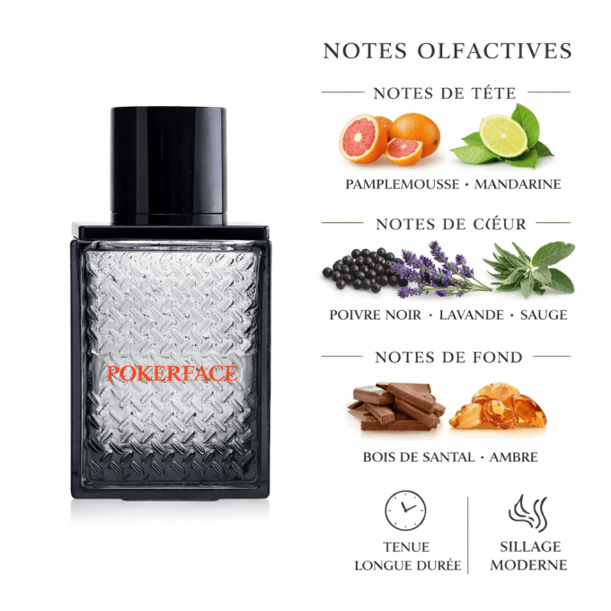 Parfum Homme TED LAPIDUS Poker Face EDT 50ml