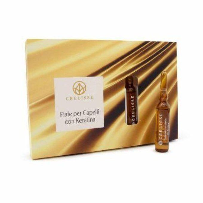 Ampoules Cheveux Kératine - 10ml (x6)